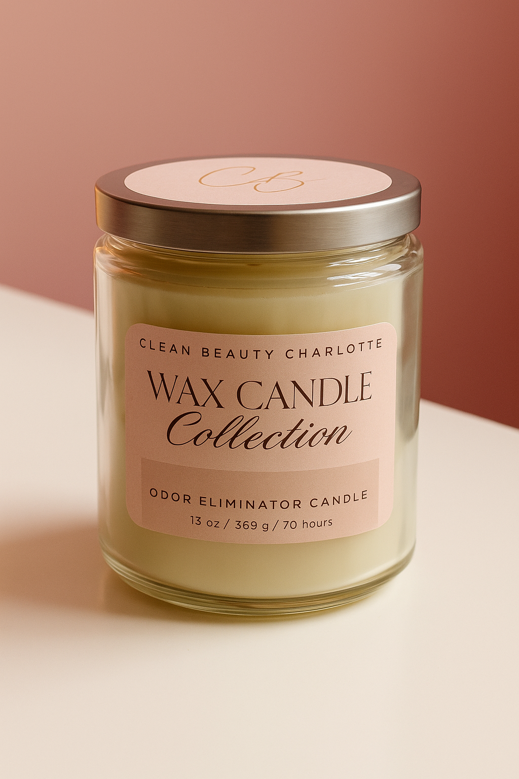 Odor Eliminator Candle – 13oz by Clean Beauty Charlotte