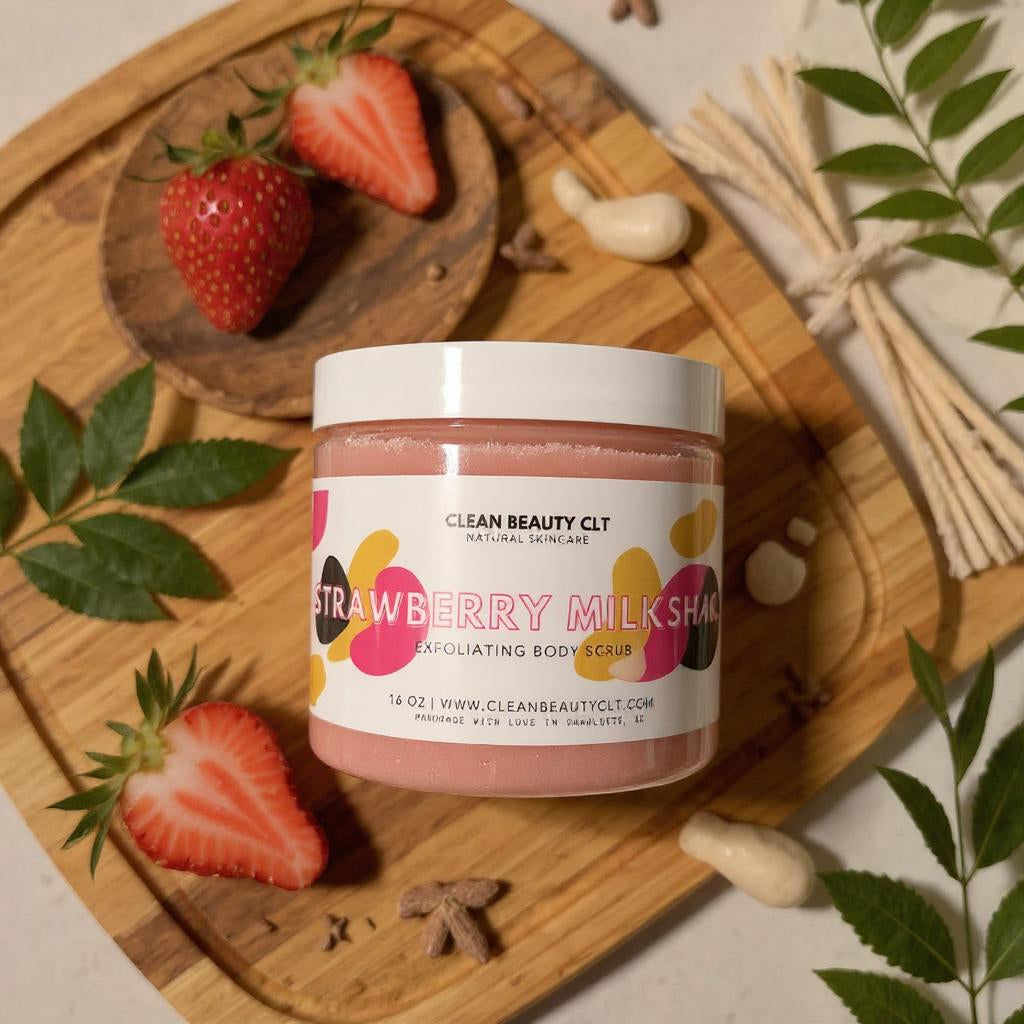 Strawberry Milkshake Body Scrub