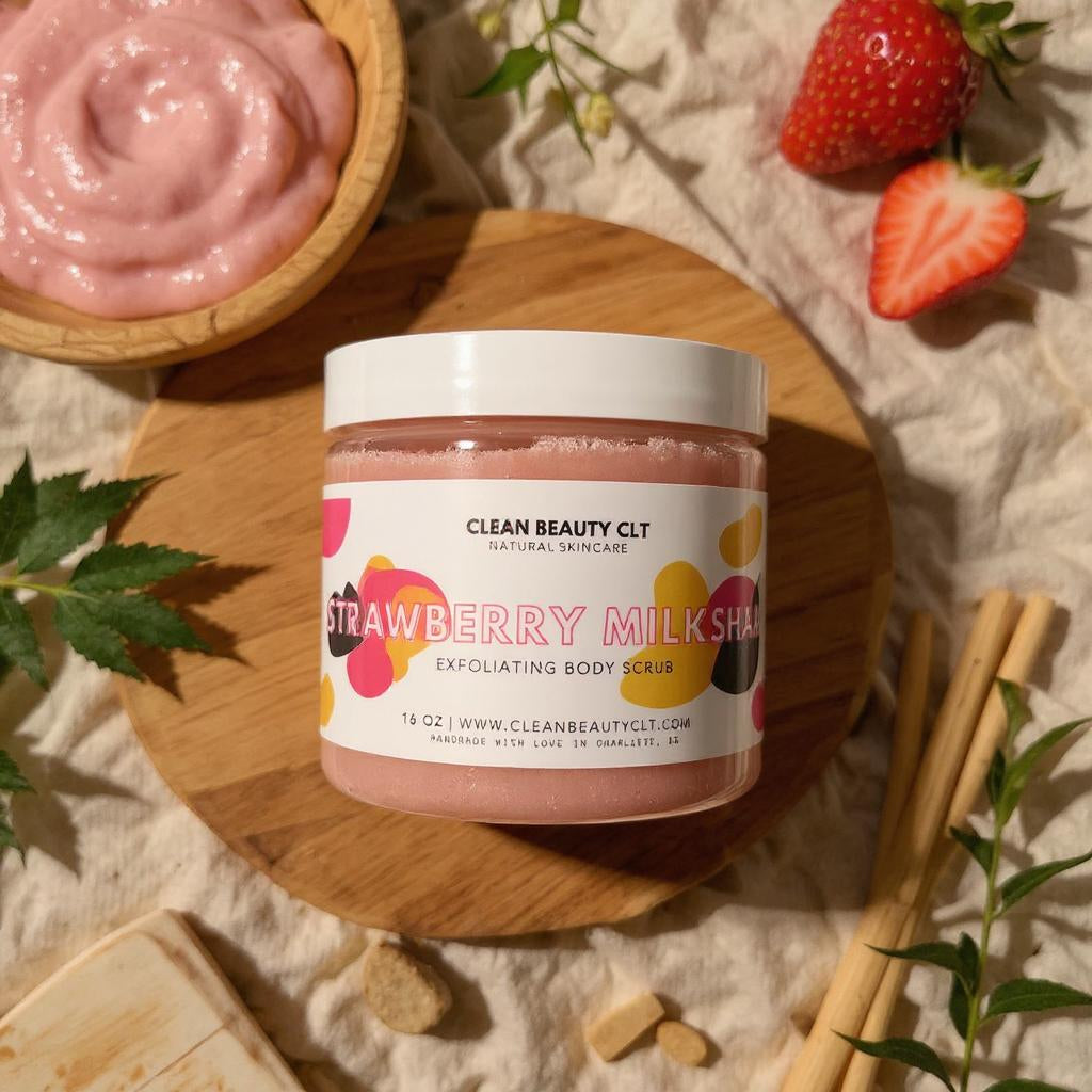 Strawberry Milkshake Body Scrub