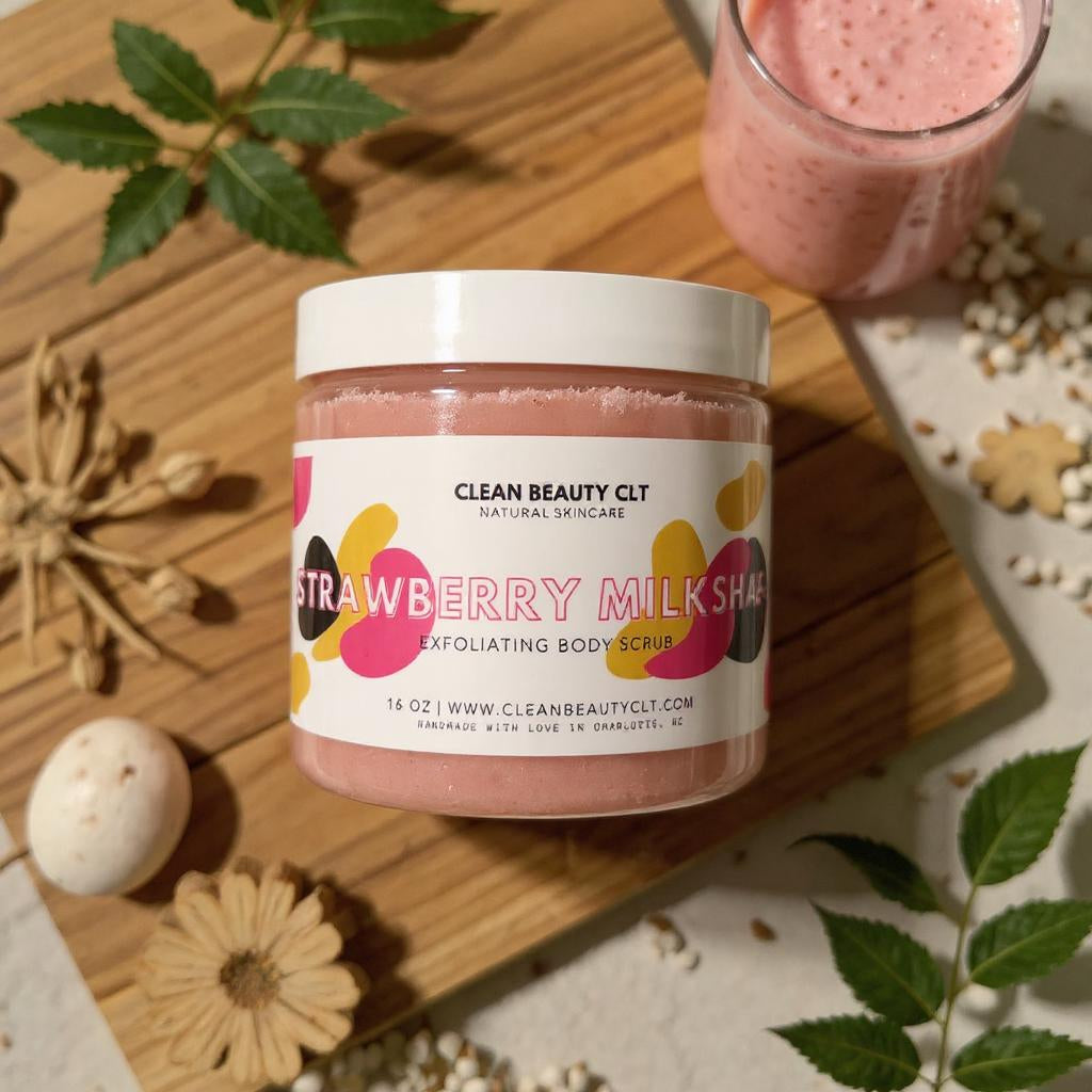 Strawberry Milkshake Body Scrub