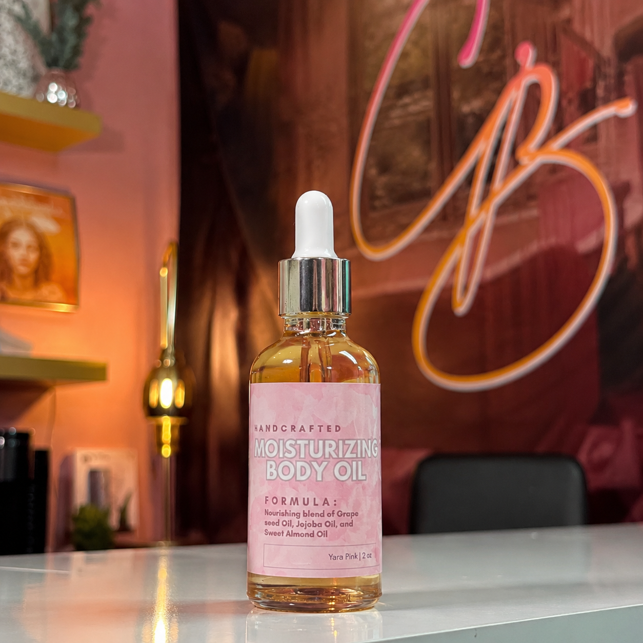 Handcrafted Moisturizing Face and Body Oil