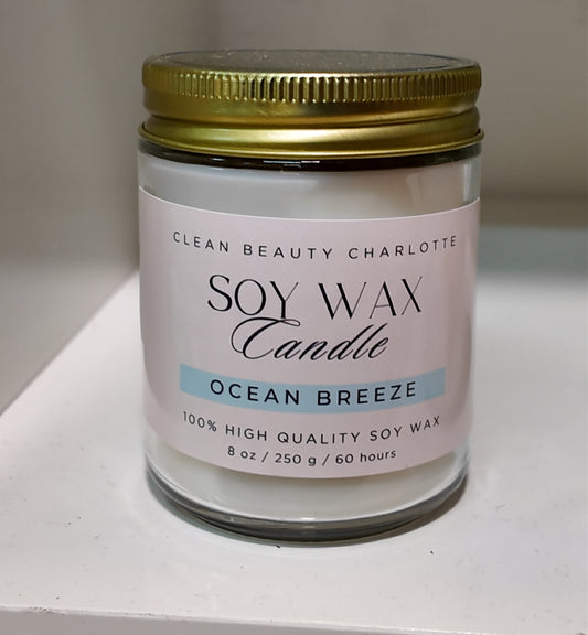 Ocean Breeze Soy Wax Candle