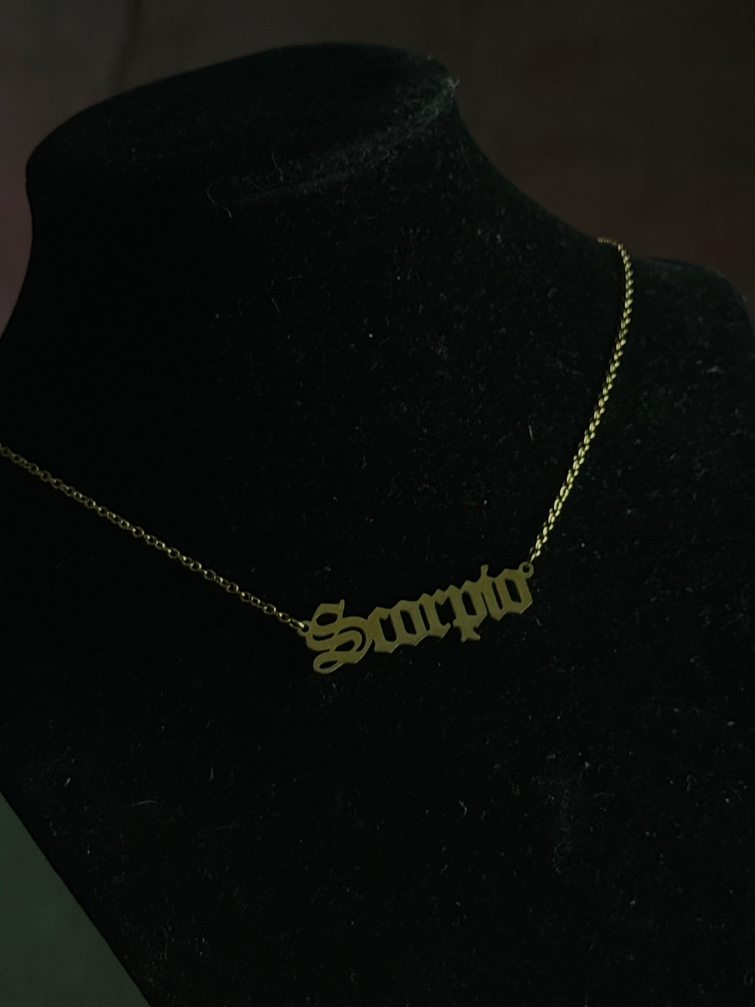 Zodiac Necklace