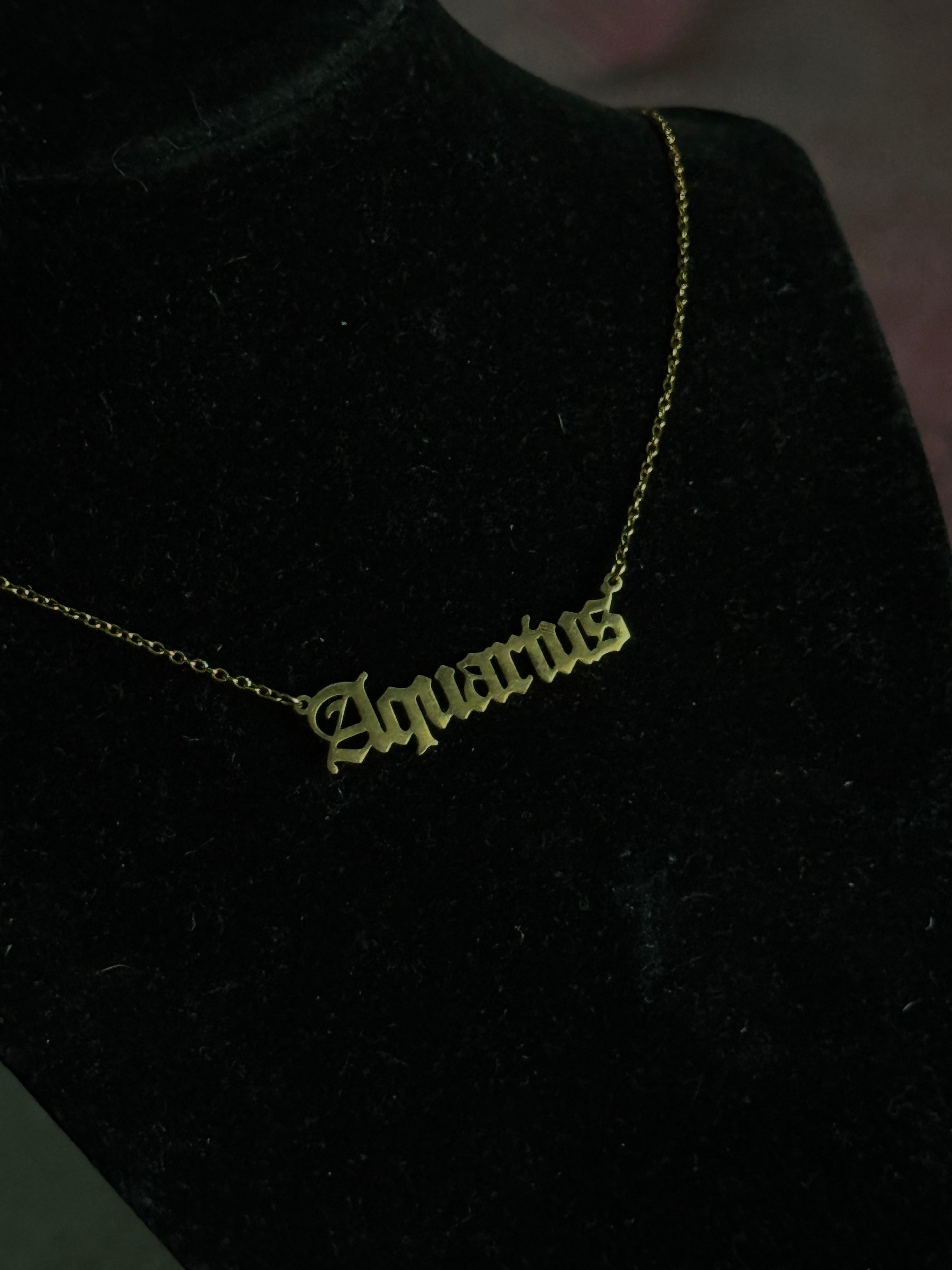 Zodiac Necklace