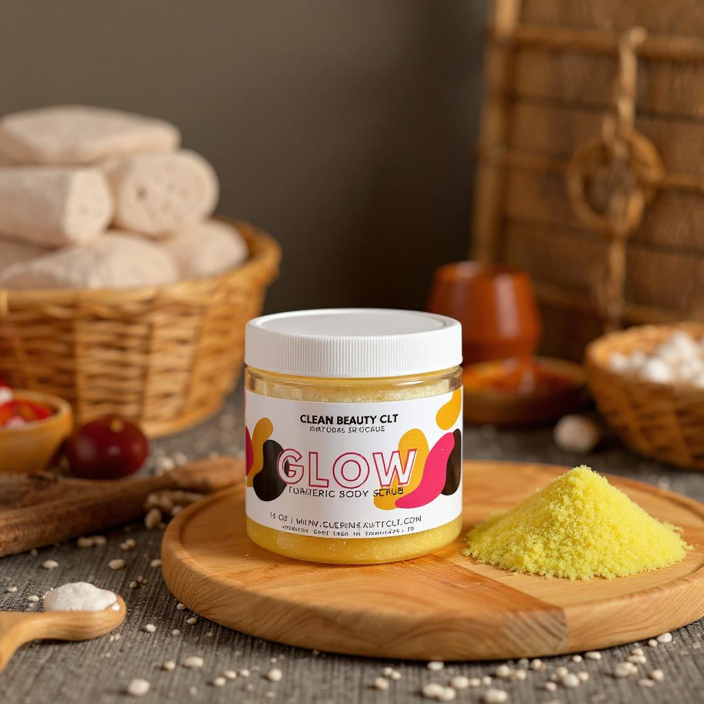 Turmeric Body Scrub – Glow Exfoliating Treatment