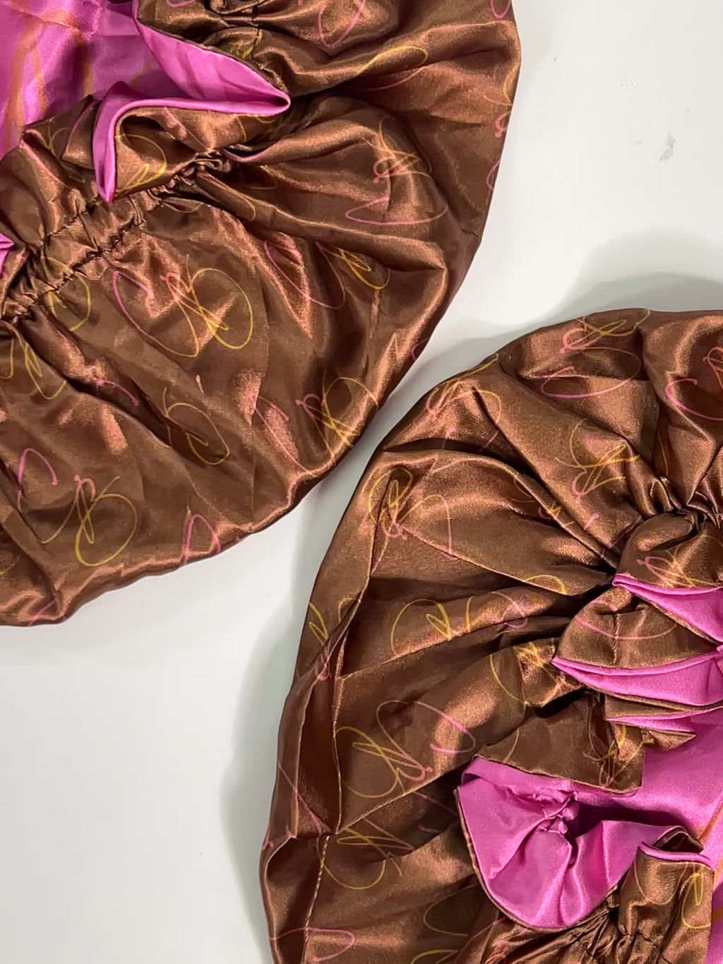 Reversible Satin Bonnet