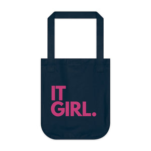 IT GIRL. Organic Cotton Tote Bag