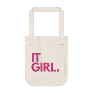 IT GIRL. Organic Cotton Tote Bag