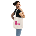 IT GIRL. Organic Cotton Tote Bag